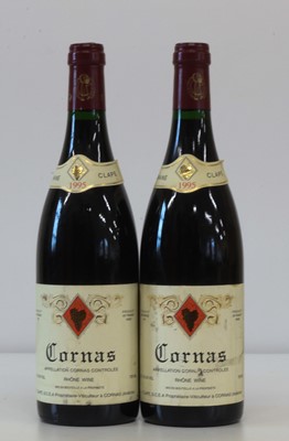 Lot 147 - 2 Bottles Cornas Domaine Auguste Clape 1995