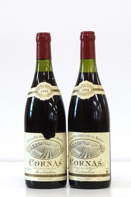 Lot 44 - 2 Bottles Cornas Domaine Noel Verset 1994