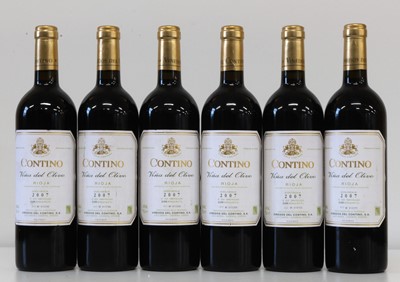 Lot 168 - 6 Bottles CVNE Rioja Vinedos del Contino ‘Vina del Olivo’ Vintage 2007