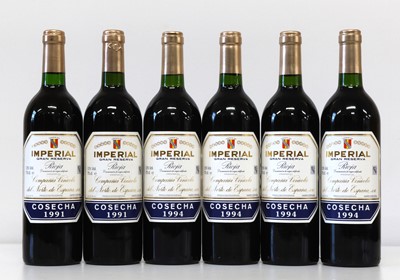 Lot 79 - 6 Bottles Mixed Vintage Lot CVNE Rioja ‘Imperial’ Gran Reserva
