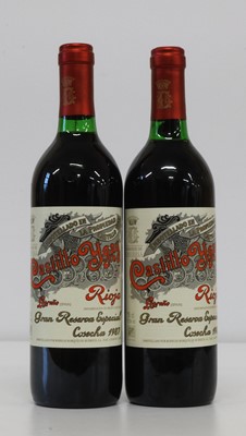 Lot 188 - 2 Bottles Marques de Murrieta Ygay Gran Reserva Especial Vintage 1987