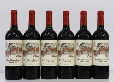 Lot 191 - 6 Bottles Marques de Murrieta Ygay Gran Reserva Especial Vintage 2004