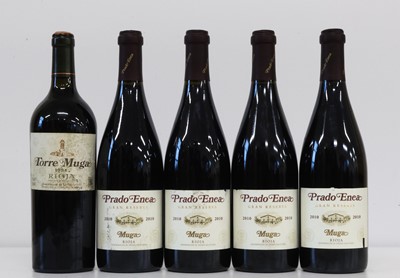 Lot 195 - 5 Bottles Lot Mixed Vintages Rioja Bodegas Muga