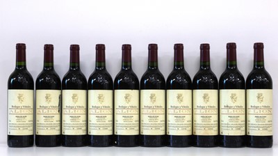Lot 84 - 10 Bottles Vega Sicilia ‘Alion’ Ribera del Duero Vintage 2003