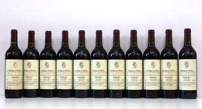 Lot 85 - 11 Bottles Vega Sicilia ‘Alion’ Ribera del Duero Vintage 2004