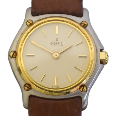 Lot 213 - An Ebel Sport Classique quartz wristwatch, ref. 1057901.