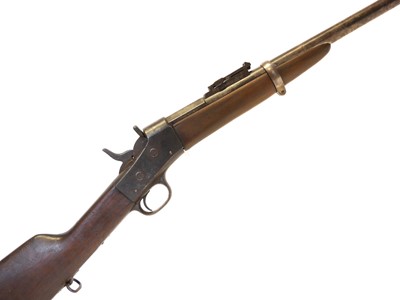 Lot 54 - Remington .43 Spanish rolling block single...