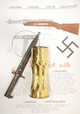 Lot 150 - Collection of Militaria, to inlcude a Swedish...