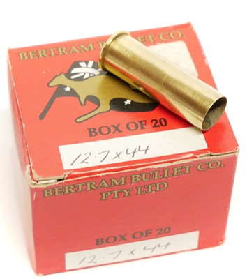 Lot 505 - Bertram Brass 12.7x44 cases, twenty new and...