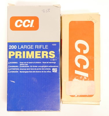 Lot 529 - CCI large rifle primers, twelve hundred and...
