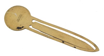 Lot 175 - A silver gilt enamel bookmark by David Andersen.