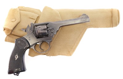 Lot 81 - Deactivated Webley MkIV .38 revolver, serial...