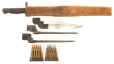 Lot 152 - Remington P17 bayonet, with 1917 acceptance...