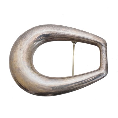 Lot 17 - A silver Georg Jensen brooch, no. A107.