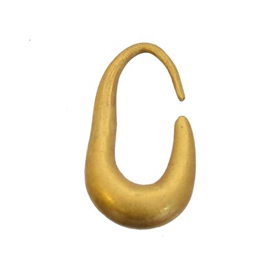 Lot 39 - A Roman hoop earring.