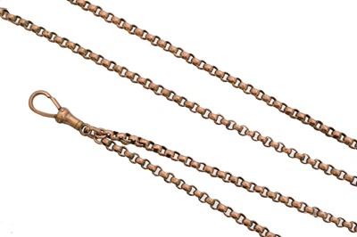 Lot 6 - A longuard chain