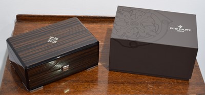 Lot 258 - Patek Philippe - An empty watch box.