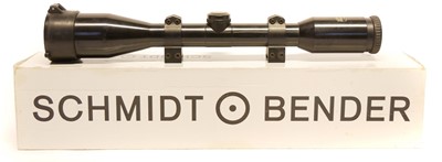 Lot 468 - Schmidt and Bender 6x42 telescopic sight, with...