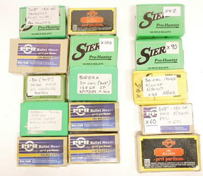 Lot 494 - One thousand .30 cal / .308 bullet heads, also...