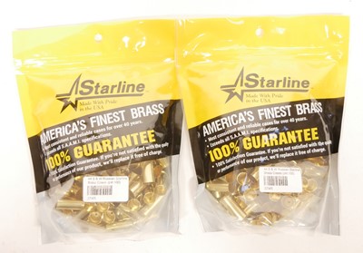 Lot 496 - Starline .44 S&W Russian brass, two hundred.