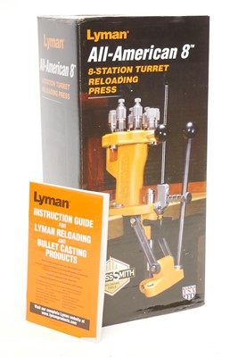 Lot 499 - Lyman All - American 8 , eight-station turret...