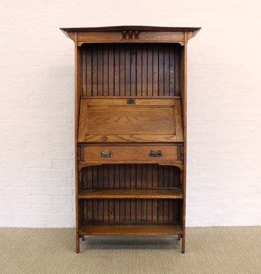 Lot 239 - Arts & Crafts Oak Bureau