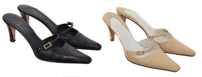 Lot 190 - Two pairs of Gucci heels.