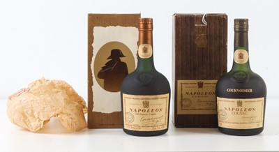Lot 73 - 2 Bottles in Original Presentation Cartons Courvoisier ‘Napoleon’ Cognac