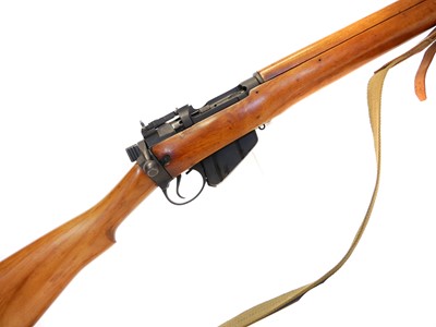 Lot 221 - RAF .22lr Lee Enfield No.7 MkI training rifle,...