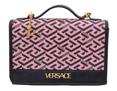 Lot 202B - A Versace 'La Greca' Crossbody Bag.