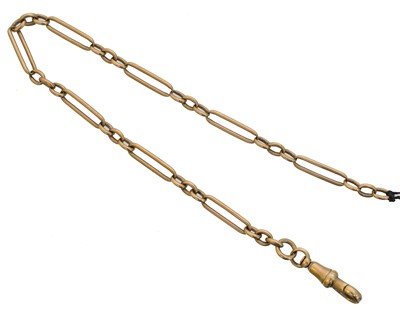 Lot 80A - An Albert chain.