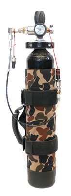 Lot 428 - Air rifle PCP diver tank cylinder, next test...