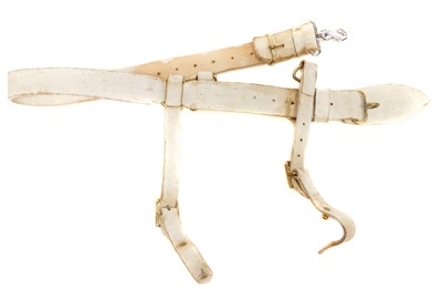 Lot 191 - Pattern 1885 British sword belt, 20th century,...