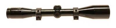 Lot 465 - Schmidt and Bender 6x42 scope with mounts,...