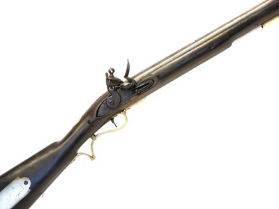 Lot 25 - Flintlock volunteer .650 Baker Rifle, 30inch...