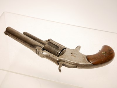 Lot 21 - Smith and Wesson .32 rimfire revolver, serial...