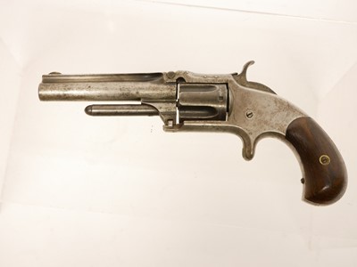 Lot 21 - Smith and Wesson .32 rimfire revolver, serial...