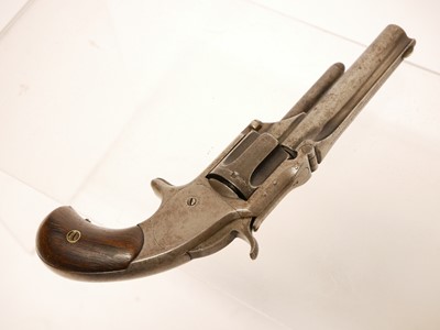 Lot 21 - Smith and Wesson .32 rimfire revolver, serial...
