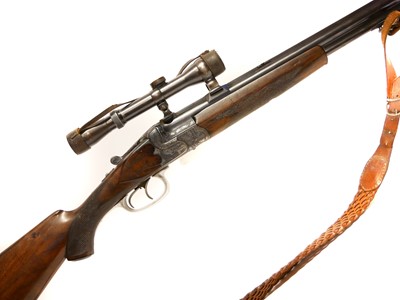 Lot 260 - German 16 bore and .22lr over and under...