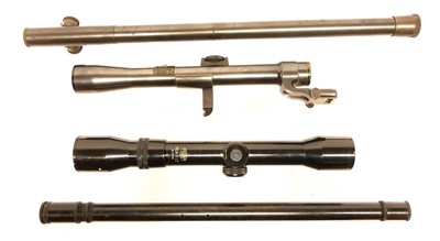 Lot 464 - Four rifle telescopes, to include a K.Kahles...