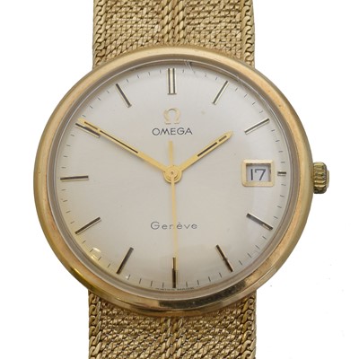 Lot 199 - A 9ct gold Omega manual wind wristwatch, ref. 331.3325419.