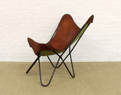 Lot 235 - "Butterfly" or "BKF" Lounge Chair