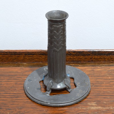 Lot 109 - Liberty & Co. Tudric candlestick, no.022.
