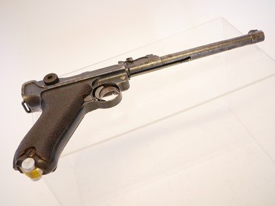 Lot 63 - Deactivated German WWI DWM Artillery Luger 9mm...