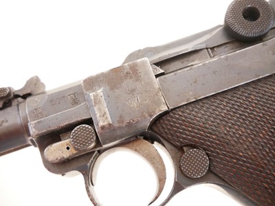 Lot 63 - Deactivated German WWI DWM Artillery Luger 9mm...
