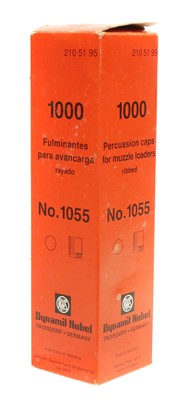 Lot 518 - RWS No.1055 percussion caps x 1000. UK...