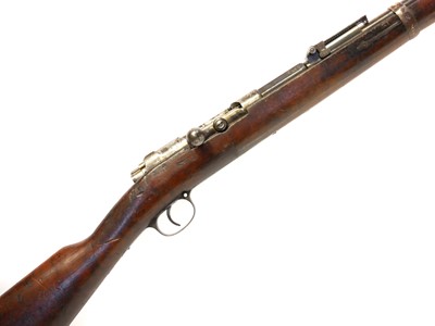 Lot 55 - Rare Erfurt Mauser M1871/84 bolt action rifle...