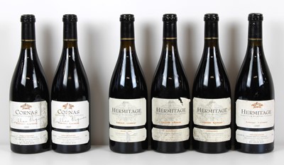 Lot 40 - 6 Bottles Mixed Lot Very Fine Northern Rhone Reds