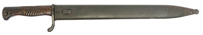 Lot 168 - German WWI S.98/05 Butcher Bayonet and...