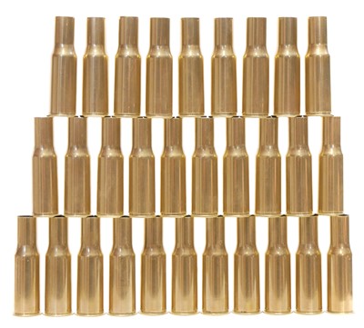 Lot 488 - Thirty Bertram Brass .577/450 cartridges.